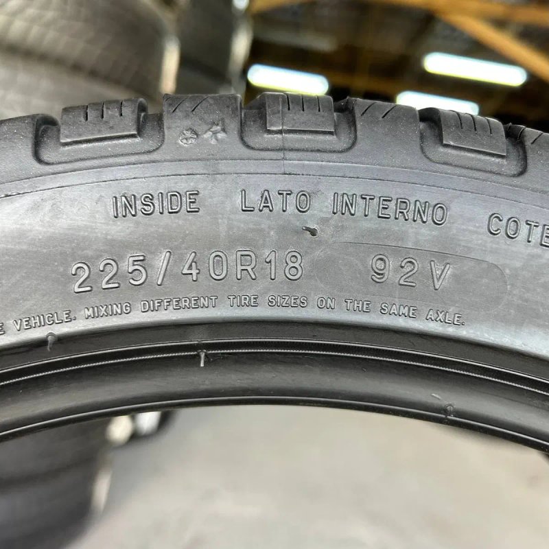 Michelin Pilot Alpin PA4 225/40 R18 європейські зимові шини бу 6 мм продаж від 1 шт — фото 2