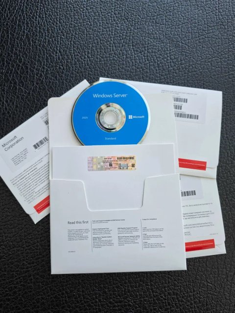 Microsoft Windows Server 2025 Standard 16 Core DVD EP2-25187 — Віндовс Сервер 2025 Стандарт, Виндовс Сервер 2025 ключ ліцензія сервер 2025 ключ