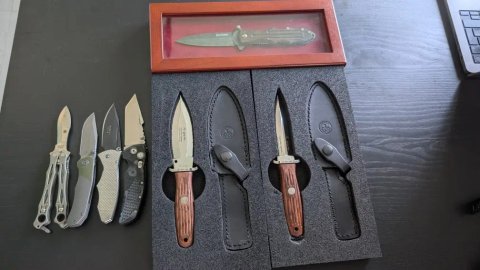Microtech spyderco zero tolerance Extrema Ratio Benchmade Gerber Boker