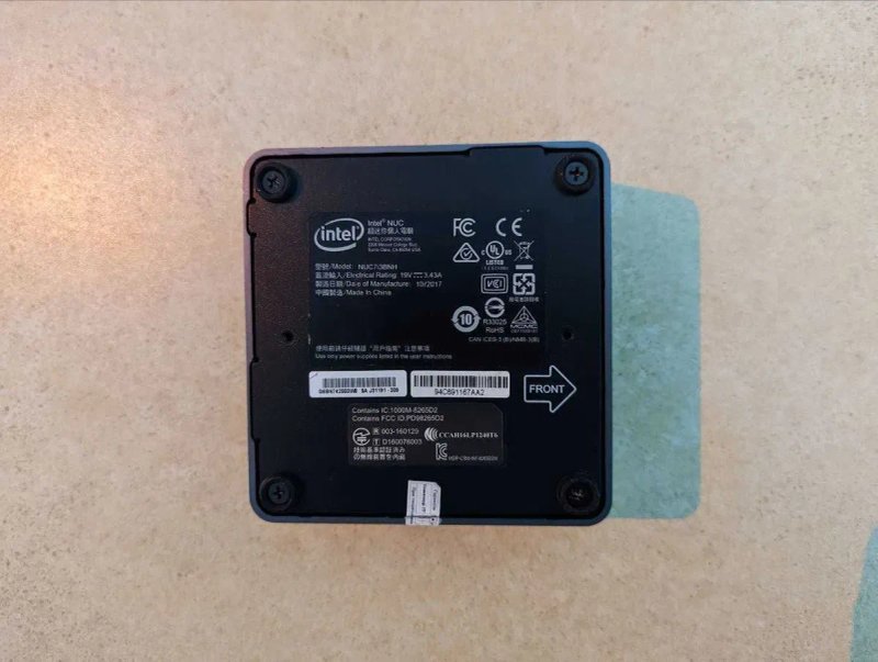 Міні-пк на i3-7100U Intel Nuc7 i3 (boxNUC7i3BHN) — фото 3