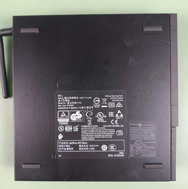 Міні ПК Неттоп Dell OptiPlex 3070 i5-9500T(6/6)/8Гб DDR4/NVMe 512Гб/HDMI+DP/Wi-Fi+BT — фото 4