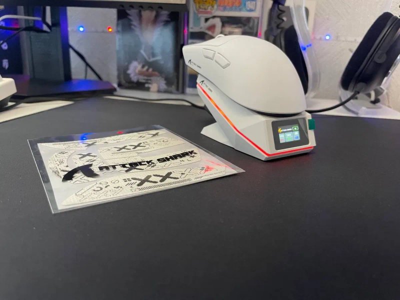 ‼️Мишка Ігрова ATTACK SHARK X11 PRO V2 із зарядною док-станцією TFT-дисплея‼️ — фото 3