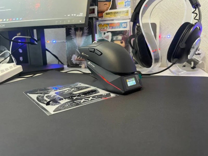 ‼️Мишка Ігрова ATTACK SHARK X11 PRO V2 із зарядною док-станцією TFT-дисплея‼️ — фото 4