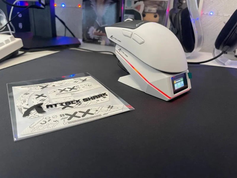‼️Мишка Ігрова ATTACK SHARK X11 PRO V2 із зарядною док-станцією TFT-дисплея‼️ — фото 5