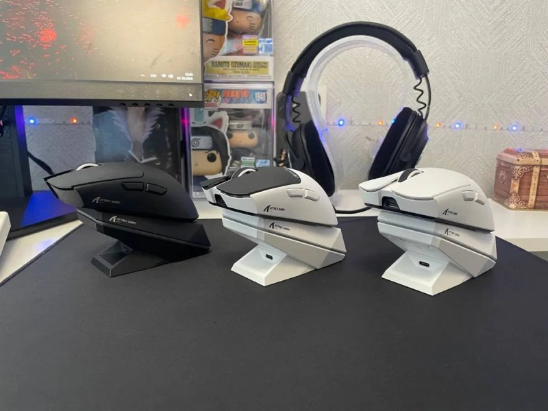‼️Мишка Ігрова ATTACK SHARK X11 PRO V2 із зарядною док-станцією TFT-дисплея‼️ — фото 6