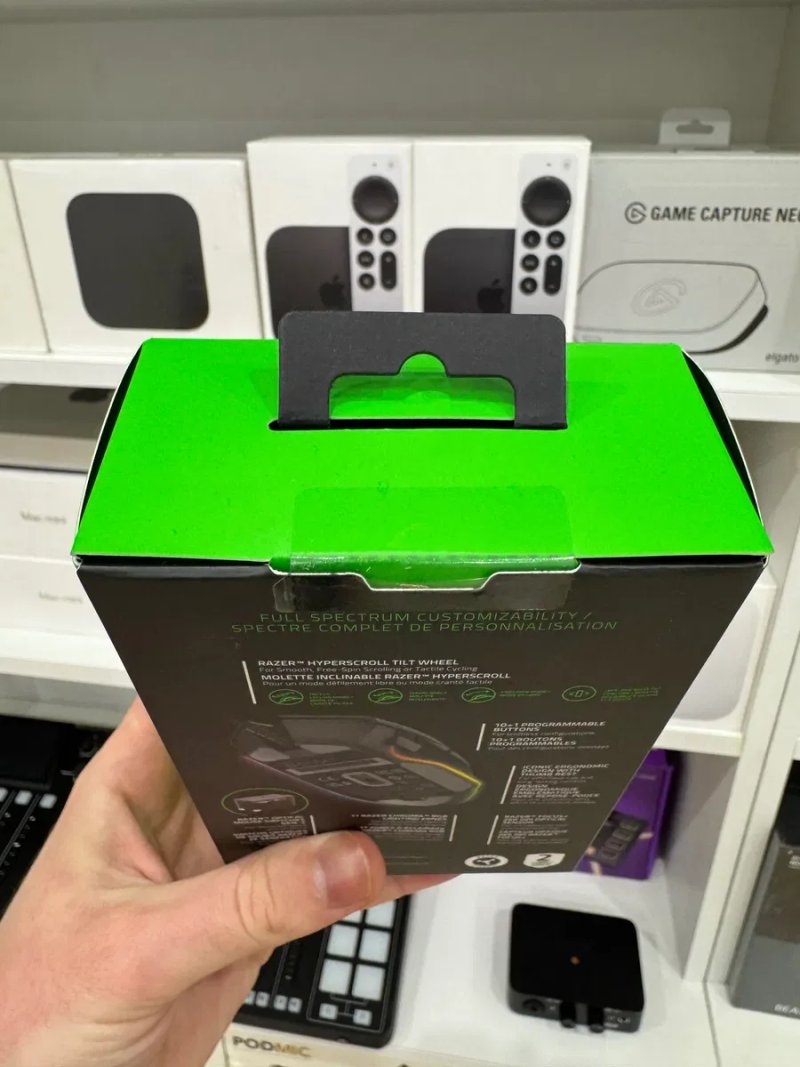 Мишка Razer Basilisk V3 USB Black RZ01-R3M1 USB Нова З підсвіткою — фото 7