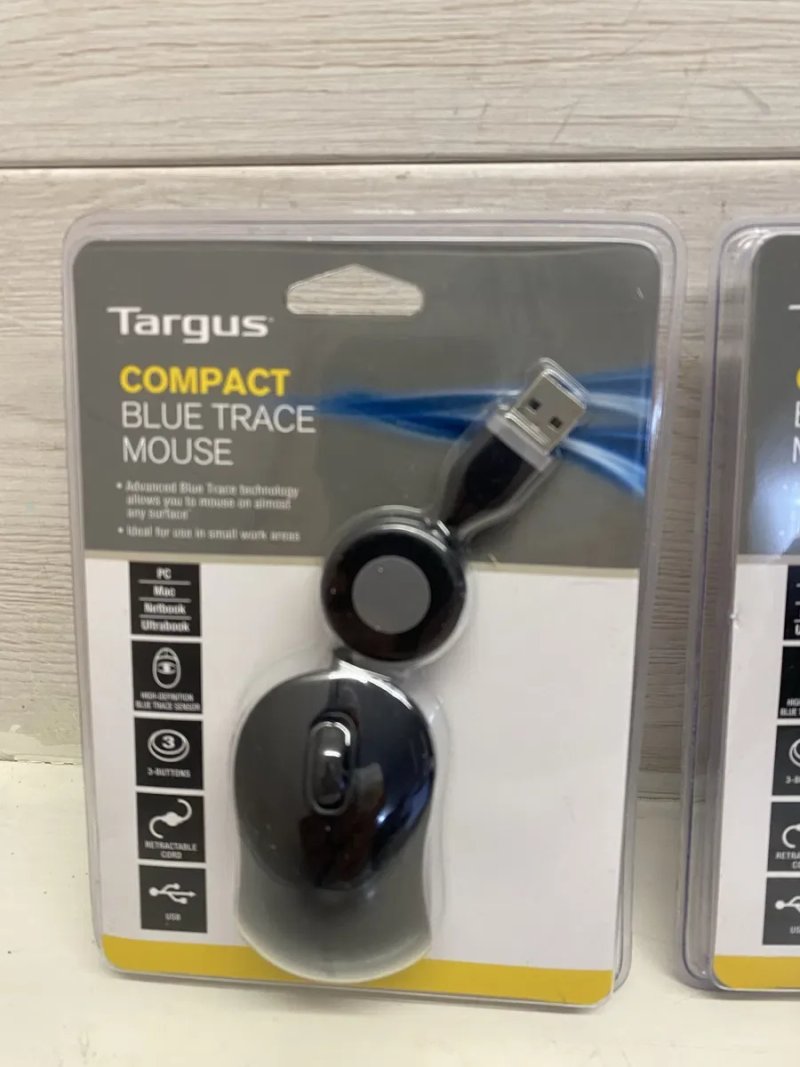 Мишка Targus Compact Blue Trace Mouse – нова Технологія BlueTrace забезпечує точне та стабільне позиціонування курсора на різних поверхнях — фото 2