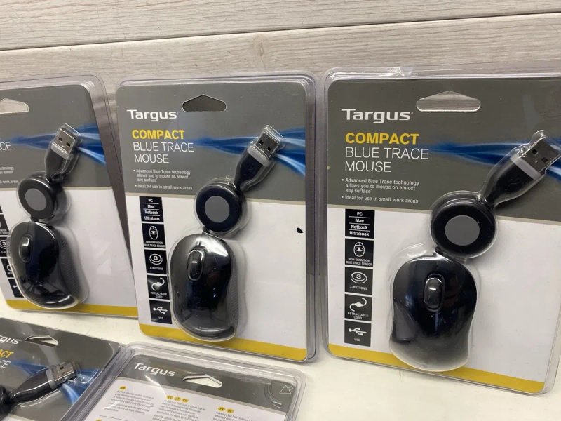 Мишка Targus Compact Blue Trace Mouse – нова Технологія BlueTrace забезпечує точне та стабільне позиціонування курсора на різних поверхнях — фото 6