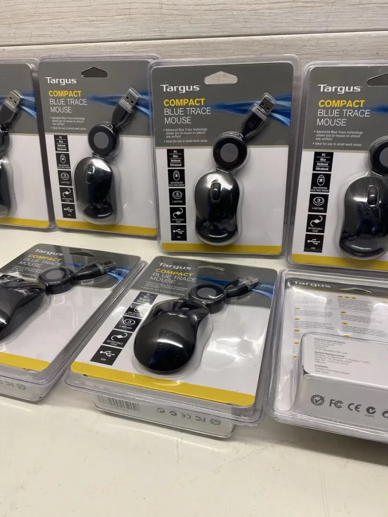 Мишка Targus Compact Blue Trace Mouse – нова Технологія BlueTrace забезпечує точне та стабільне позиціонування курсора на різних поверхнях — фото 8