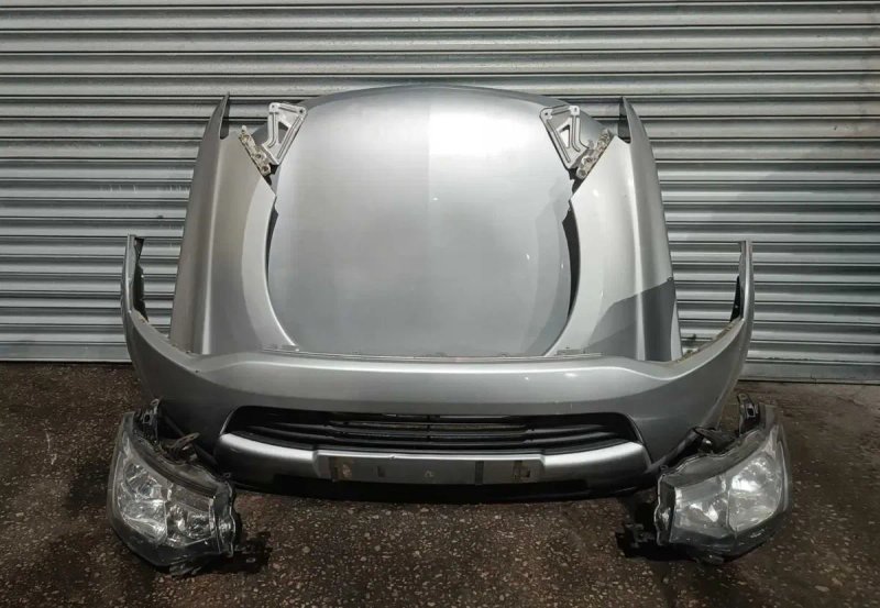 Mitsubishi outlander ASX Lancer митсубиси аутлендер асх лансер Комплект капот бампер Фара Крило зеркало дверь стекло двигатель акпп коробка полуось бу — фото 3