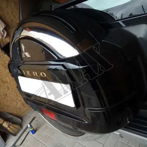 Mitsubishi Паджеро Вагон 4 Колпак Чехол Хомут Обод запасного колеса — фото 2