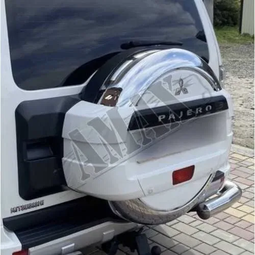 Mitsubishi Паджеро Вагон 4 Колпак Чехол Хомут Обод запасного колеса — фото 4