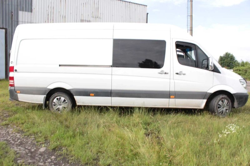 Молдинг кузова (пластик, листва) Volkswagen Crafter Sprinter 906 — фото 3