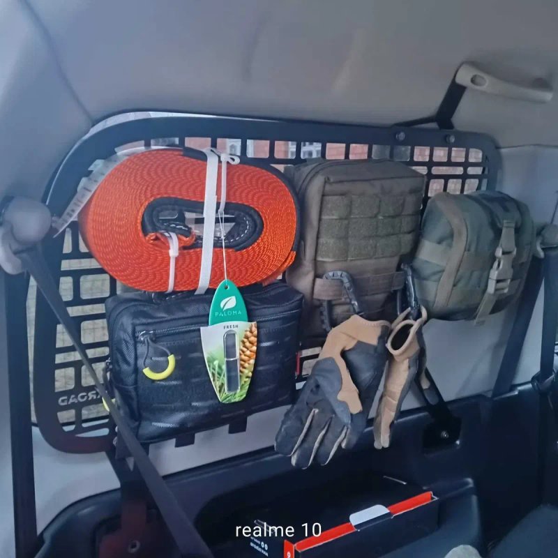 MOLLE-панелі на вікна Toyota Land Cruiser 200 / 100 XRoad Органайзер у багажник — фото 5