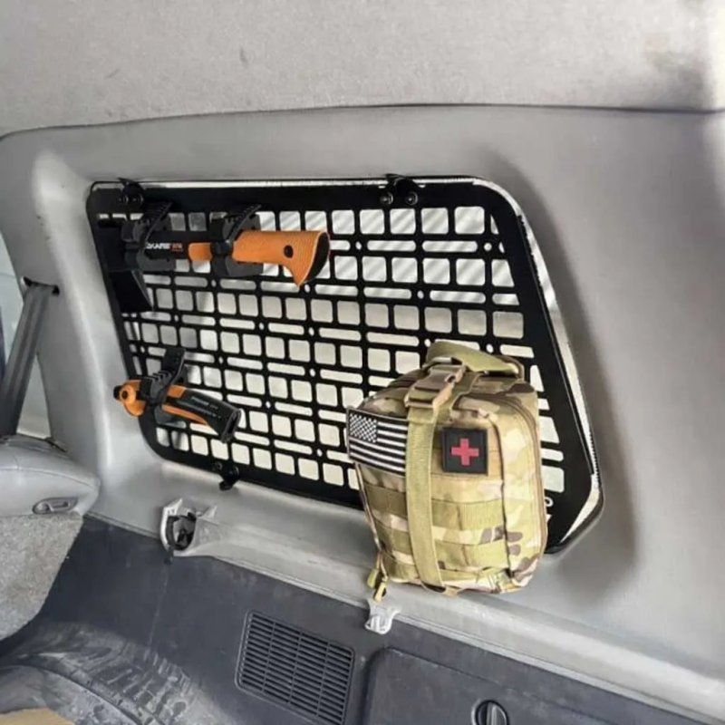 MOLLE-панелі на вікна Toyota Land Cruiser 200 / 100 XRoad Органайзер у багажник — фото 8