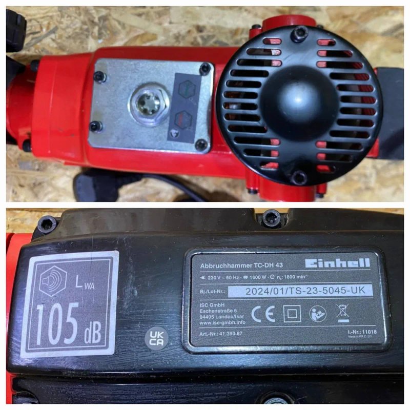 Молоток відбійний Einhell TC-DH 43 з Європи / отбойный с Европы — фото 8