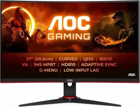 Монитор AOC 27G2SPAE/BK 165герц ips full hd