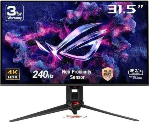 Монітор ASUS ROG Swift PG32UCDM/32"/QD-OLED/4K/240Hz/Adaptive Sync/Black (90LM09T0-B01370).