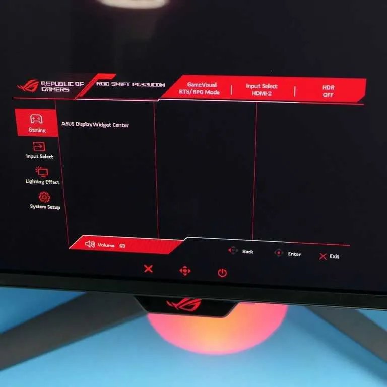 Монітор ASUS ROG Swift PG32UCDM/32"/QD-OLED/4K/240Hz/Adaptive Sync/Black (90LM09T0-B01370). — фото 2