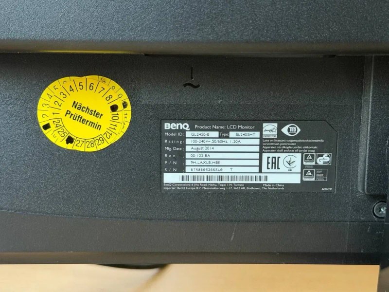 Монітор BenQ BL2405HT / 24″ / Full HD / HDMI — фото 8