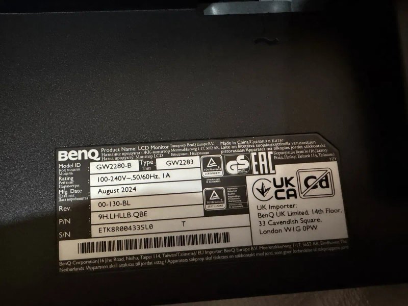 Монітор BenQ GW2283 “21.5” — фото 8