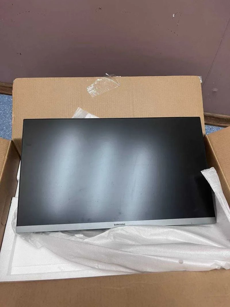 Монітор Samsung 23.8 дюйми IPS Full HD 75 Гц HDMI-VGA В упаковці НОВИЙ — фото 4