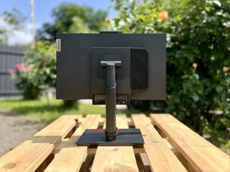 Моноблок Lenovo ThinkCentre M75q G2/Ryzen 3 5300GE/8GB+SSD 256GB/24"FHD IPS/Гарантія 9 місяців/для роботи та дому — фото 2