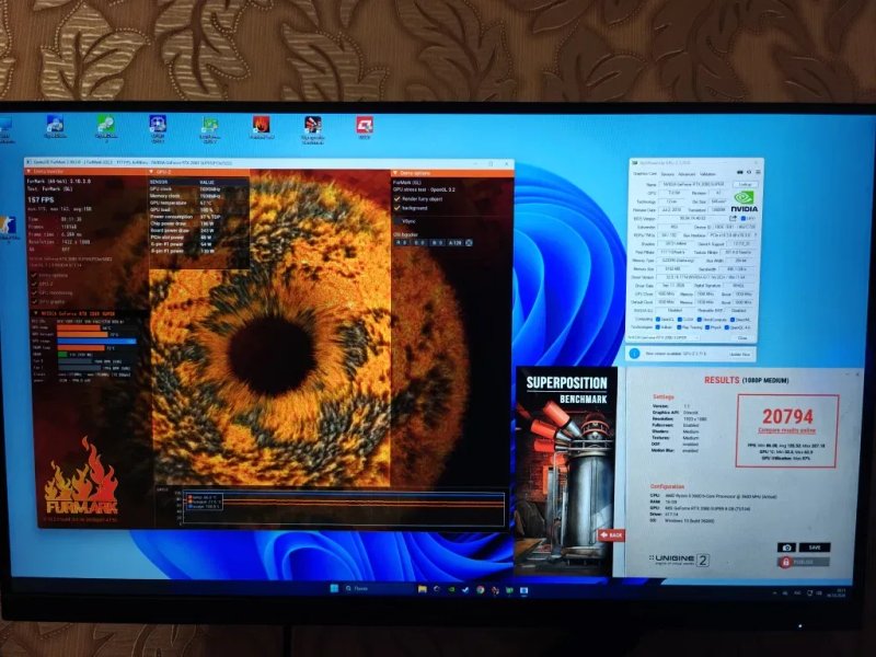 Мощный игровой компьютер Ocypus ARGB/ RTX 2080 super/ B550/ R5 3600/ BP 750W/ 16 OZU DDR 4/ SSD Nvme Kingston 1tb — фото 8