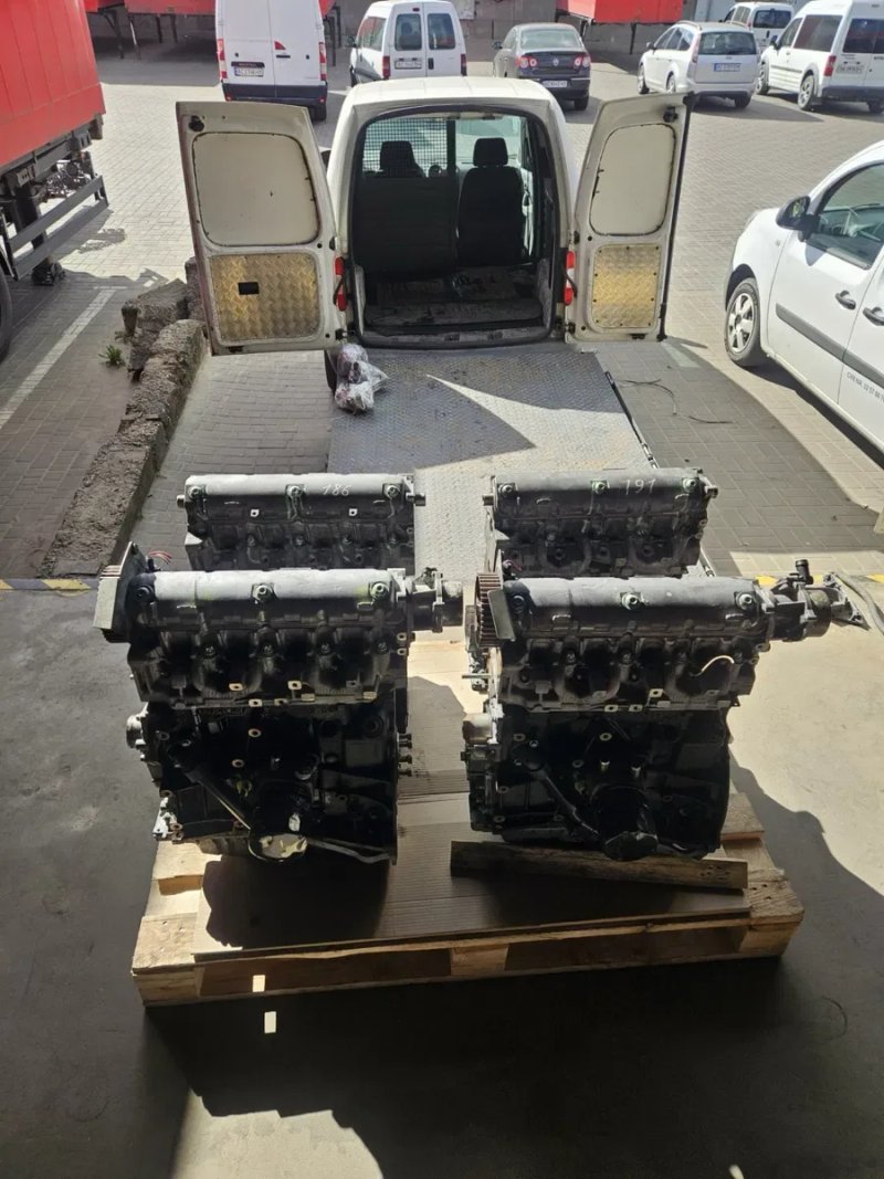 Мотор 1.9 dCi Рено Трафік Опель Віваро Лагуна Стовпчик F9Q Без навісного — фото 5