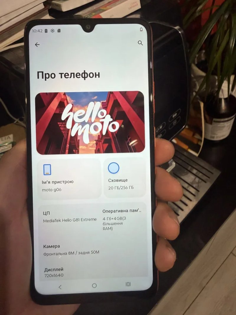 Motorola Go6 8 256 в гарному стані — фото 3