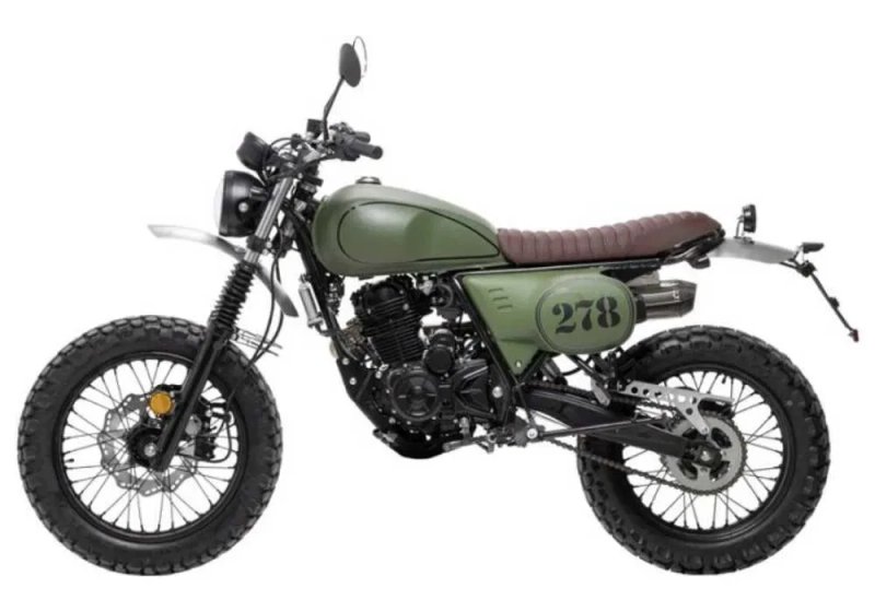 Мотоцикл G-Max Scrambler 278 в наявності в мотосалоні Артмото — фото 4