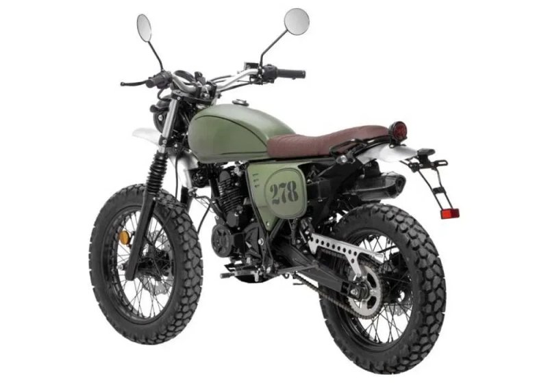 Мотоцикл G-Max Scrambler 278 в наявності в мотосалоні Артмото — фото 5