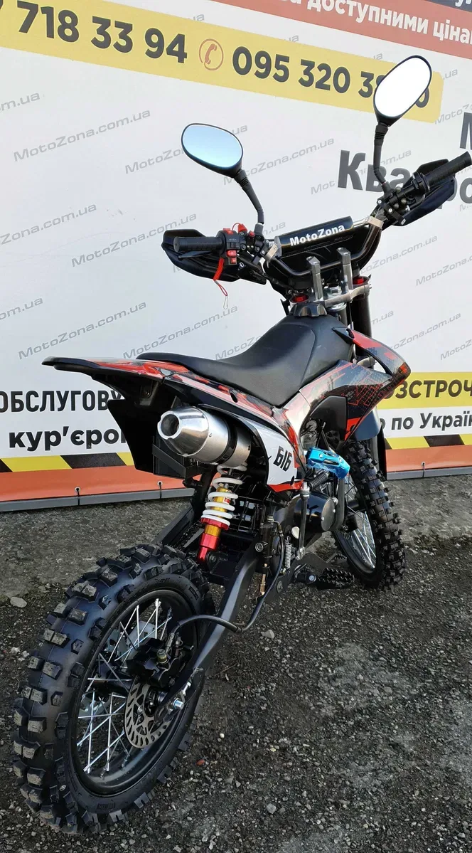Мотоцикл Пітбайк XTR-KAYO/MONSTER 125cc4T Enduro/Кросовий Pitbike 2026 — фото 5