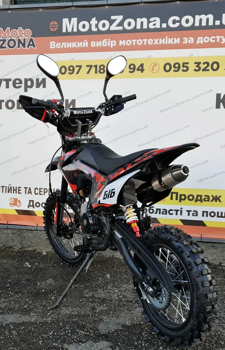 Мотоцикл Пітбайк XTR-KAYO/MONSTER 125cc4T Enduro/Кросовий Pitbike 2026 — фото 6