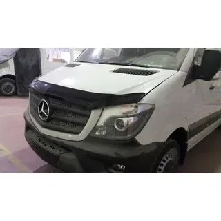 Мухобойка / дефлектор капота Спринтер/ sprinter 906 (06-/14-). Турция — фото 6