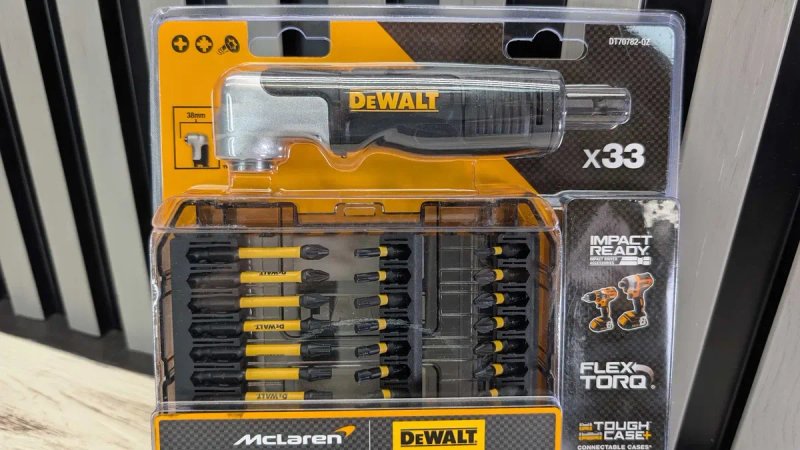 Набір біт DeWalt McLaren з кутовим тримачем  DT70782-QZ 33 шт. FlexTorq — фото 3