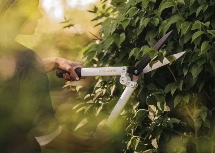 Набір Fiskars: Ножиці для кущів White HS53+ Ножиці для трави White GS41 — фото 4
