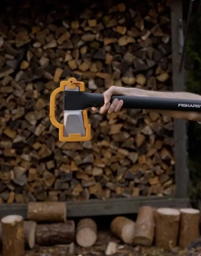 Набір Fiskars: Сокира-колун Fiskars L Х21 + Мультитул Gerber Lockdown Slim 16L — фото 7