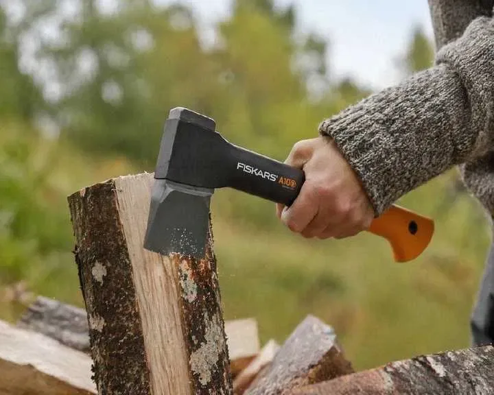 Набір Fiskars: Вила садові White + Сокира теслярська Solid A10 — фото 3