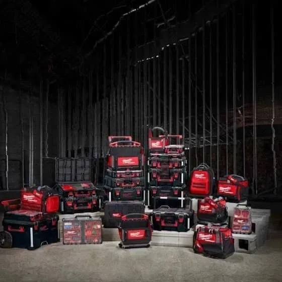 Набір ящиків для інструментів Milwaukee PACKOUT №2 (4932464078 / 4932472129 / 4932471064) — фото 5