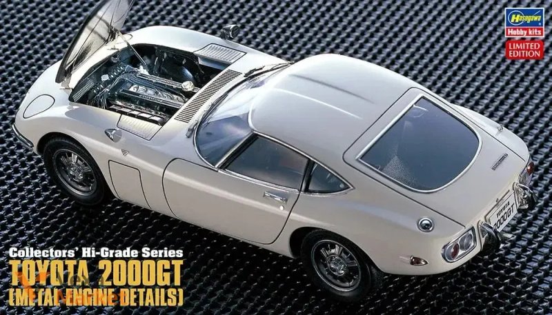 Набори моделей Revell та Hasegawa Ford GT і Toyota 2000GT — фото 2