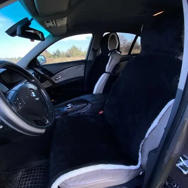 Накидки на сиденья автомобиля меховые, овчина авто — фото 2