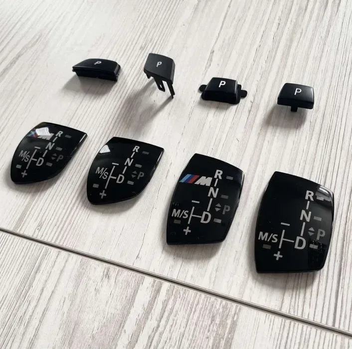 Накладка на ручку кпп, селектор кнопка P BMW M стиль  F10 F30 F15.. — фото 2
