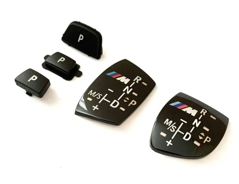Накладка на ручку кпп, селектор кнопка P BMW M стиль  F10 F30 F15.. — фото 3