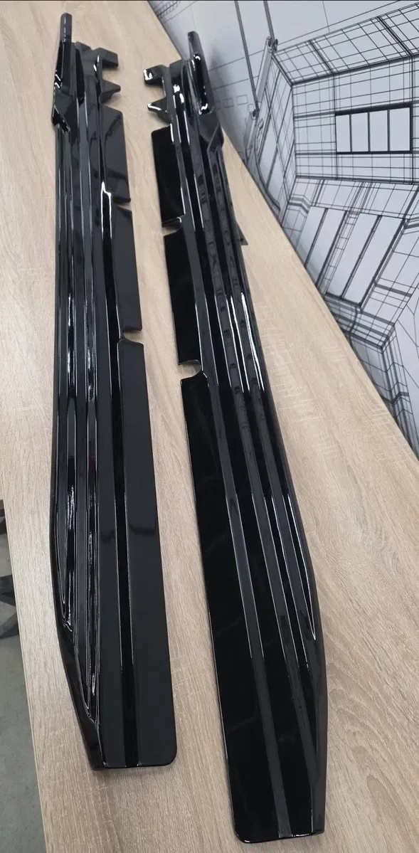 Накладки на пороги BMW X3 G01 X4 G02 F97 F98 X3M X4M диффузор спойлер сплиттер обвес сплiтер — фото 3