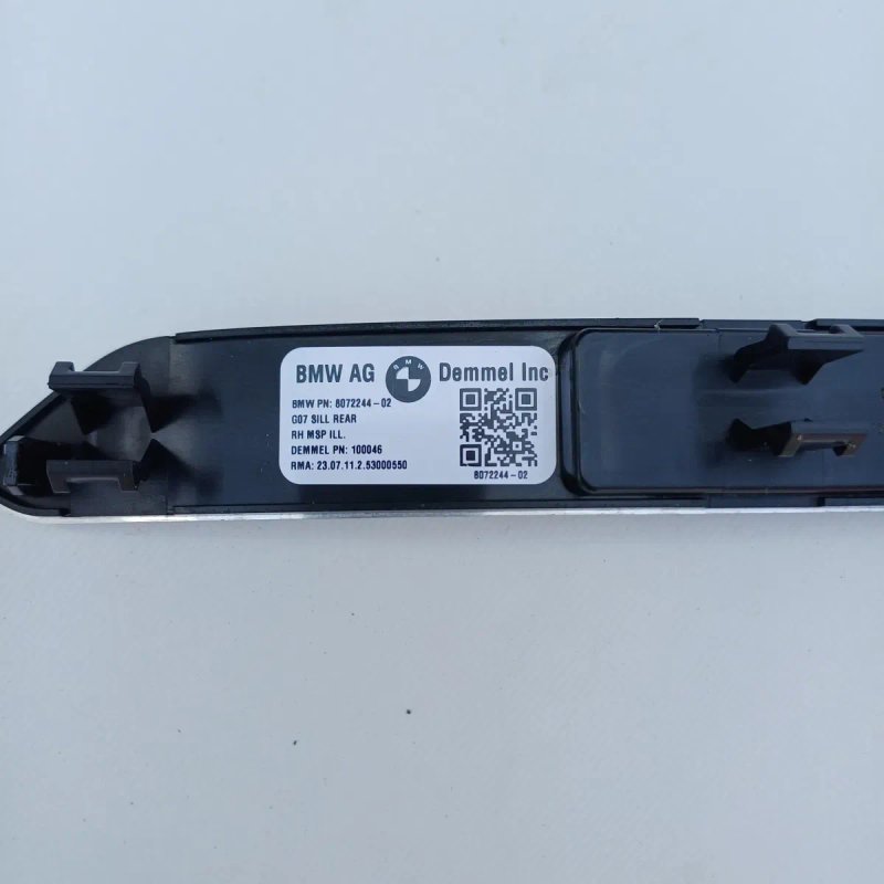 Накладки порогів bmw x5 f15 x3 g01 x7 g07 8 g16  М накладки порогів x5 f15 x7g07 8 g16М порожки — фото 3