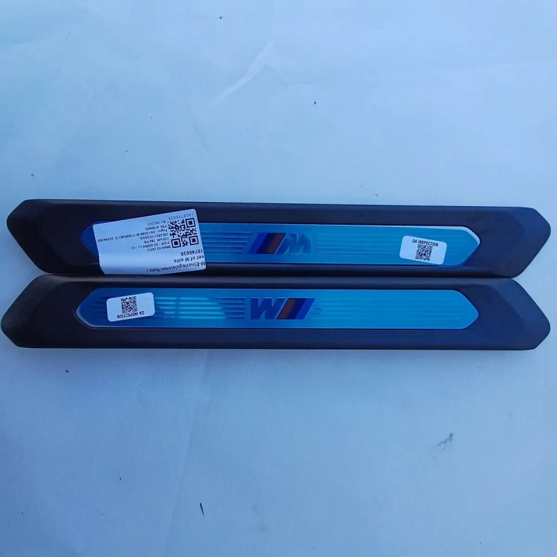 Накладки порогів bmw x5 f15 x3 g01 x7 g07 8 g16  М накладки порогів x5 f15 x7g07 8 g16М порожки — фото 5