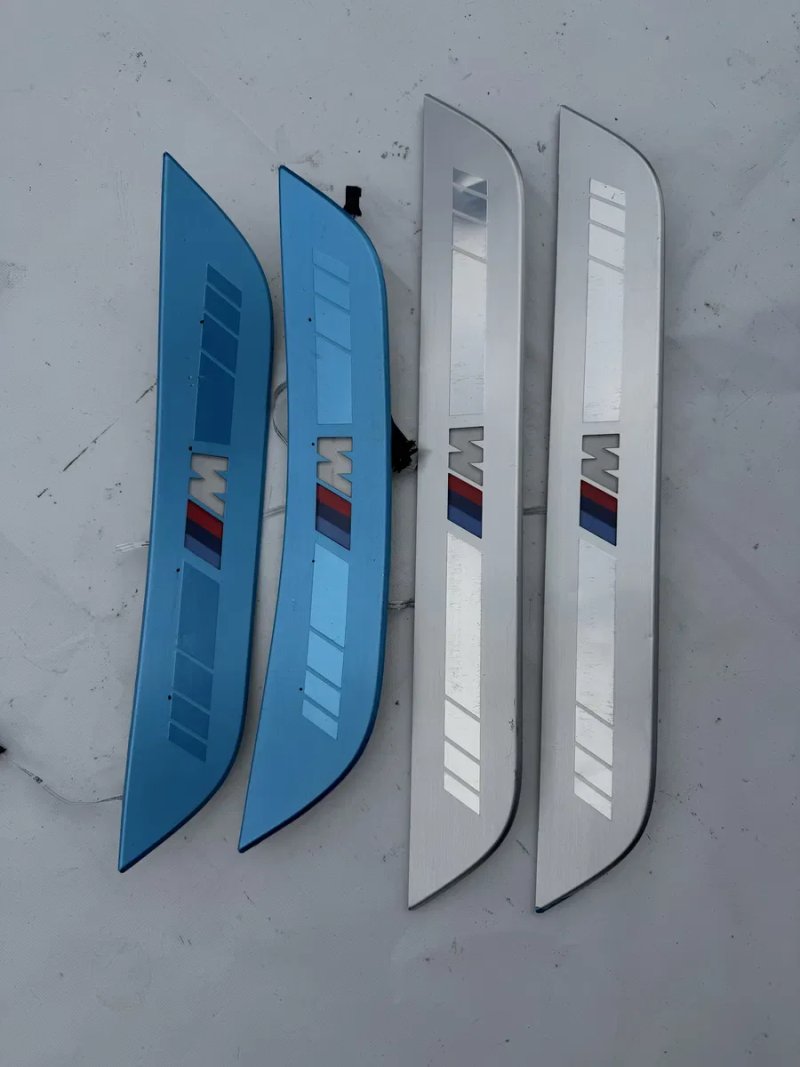 Накладки порогів bmw x5 f15 x3 g01 x7 g07 8 g16  М накладки порогів x5 f15 x7g07 8 g16М порожки — фото 7