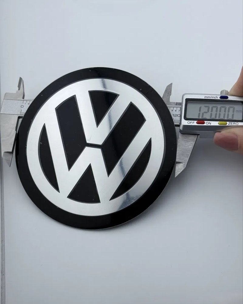 Наклейки на ковпаки Skoda, VW 90 мм, 120 мм. Значки шкода 9 см, 12 см — фото 3