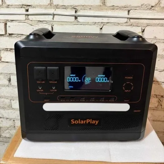 Наличие! Новая Зарядная станция Solarplay Q2402M. 2304Втч , 2500Вт. EU розетки — фото 3